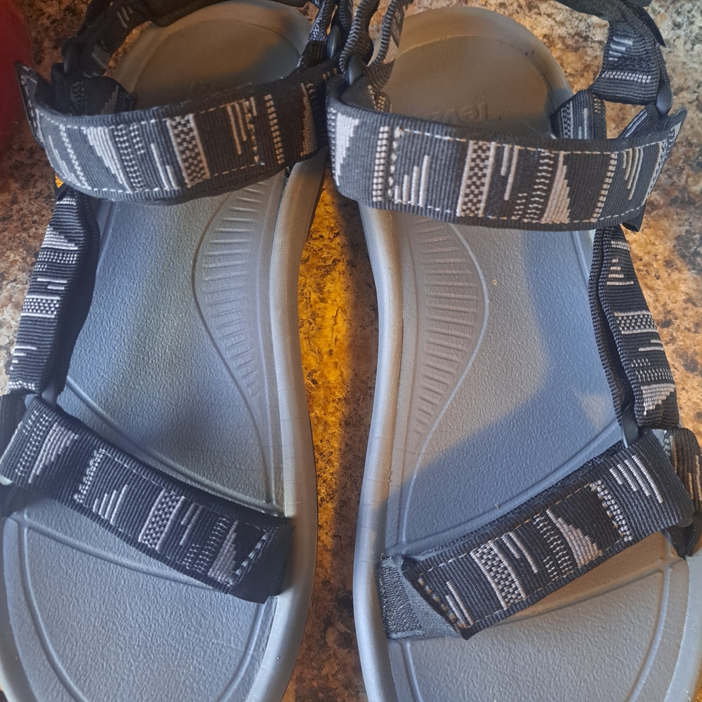 Gray Mens Teva Outdoor Sandals